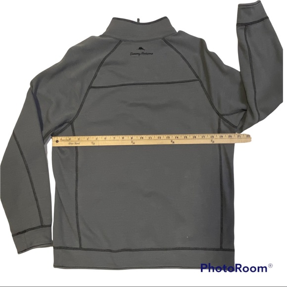 Tommy Bahama Reversible Flipshore Half-Zip Sweater Men’s Size-M - Picture 8 of 13